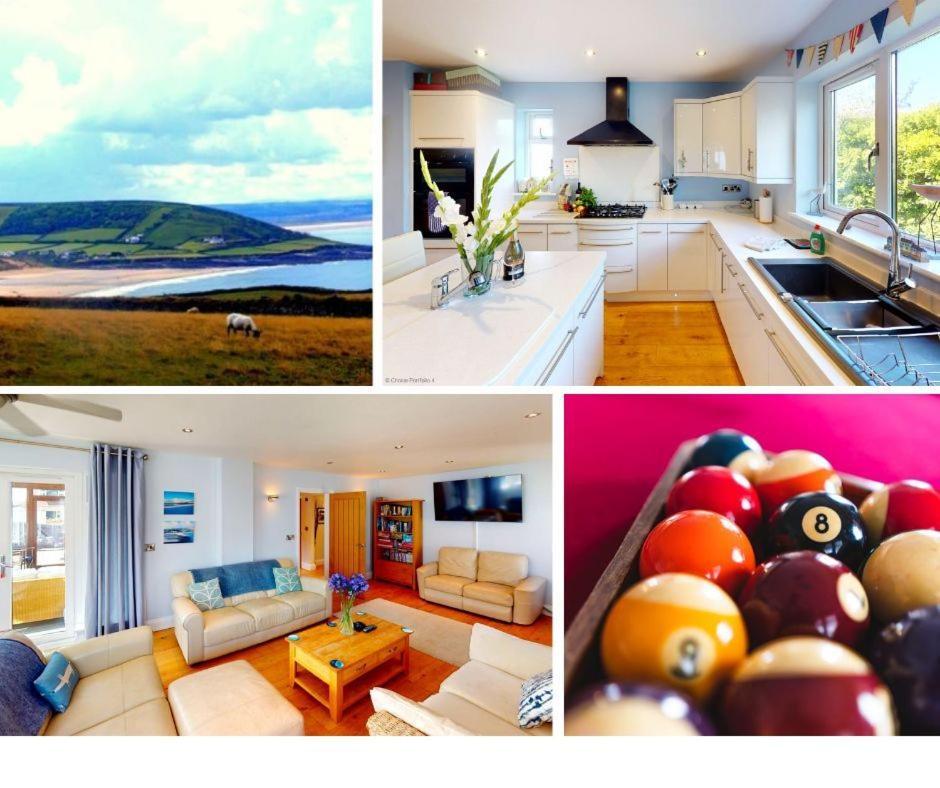 Croyde Waves 4 Bedrooms Экстерьер фото
